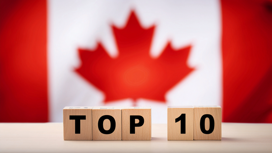 Canadian Top Ten Cheeses