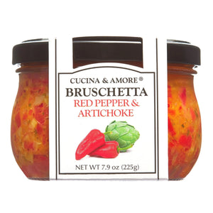 Cucina & Amore: Red Pepper & Artichoke Bruschetta