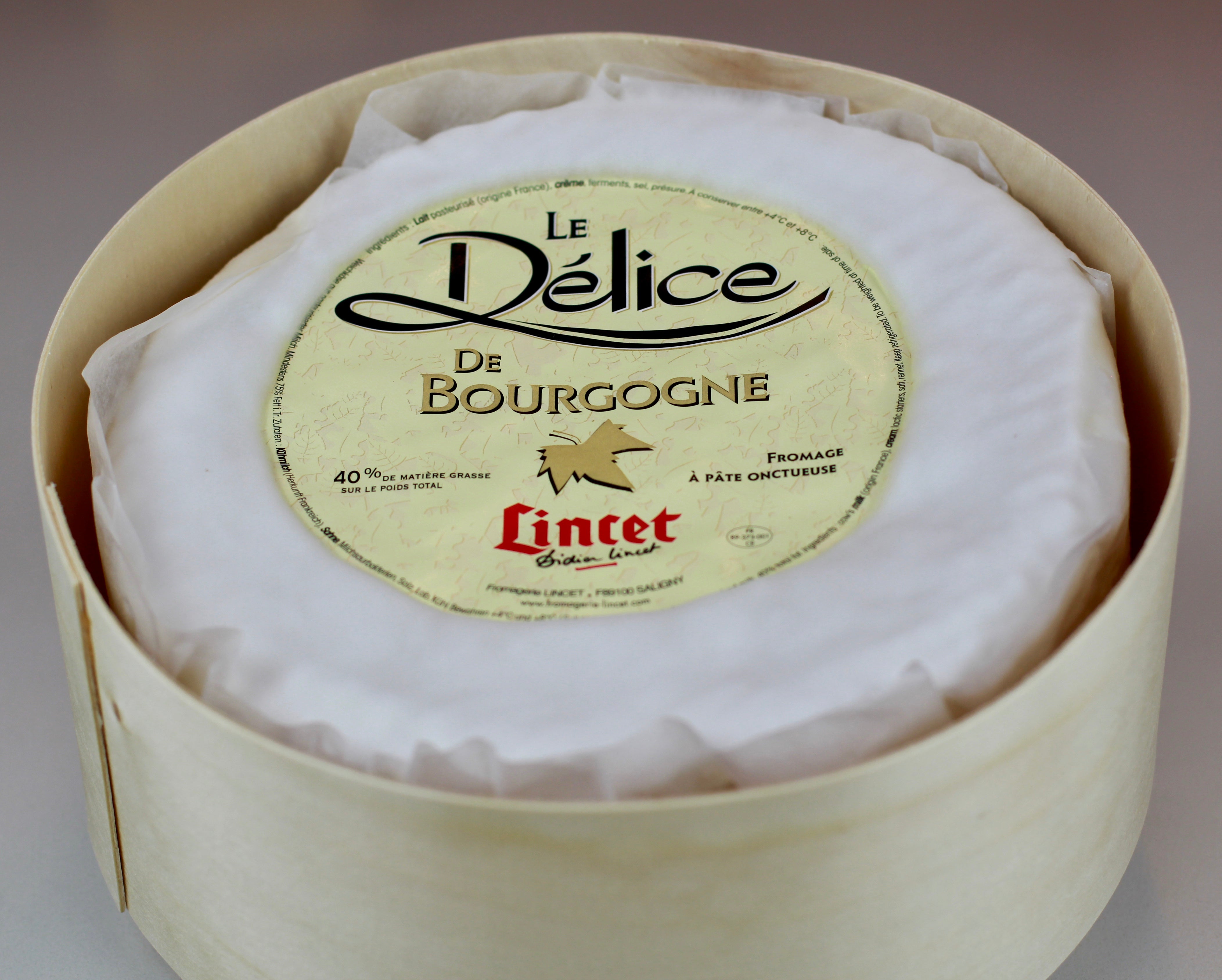 Delice de Bourgogne les amis du FROMAGE